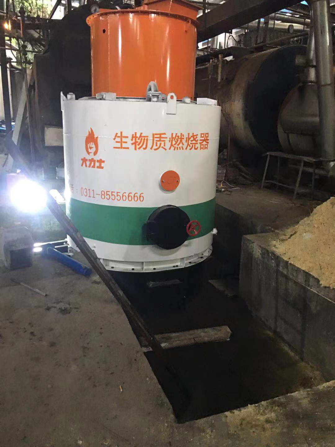 大力士生物質(zhì)顆粒燃燒機(jī) 今日安裝現(xiàn)場
